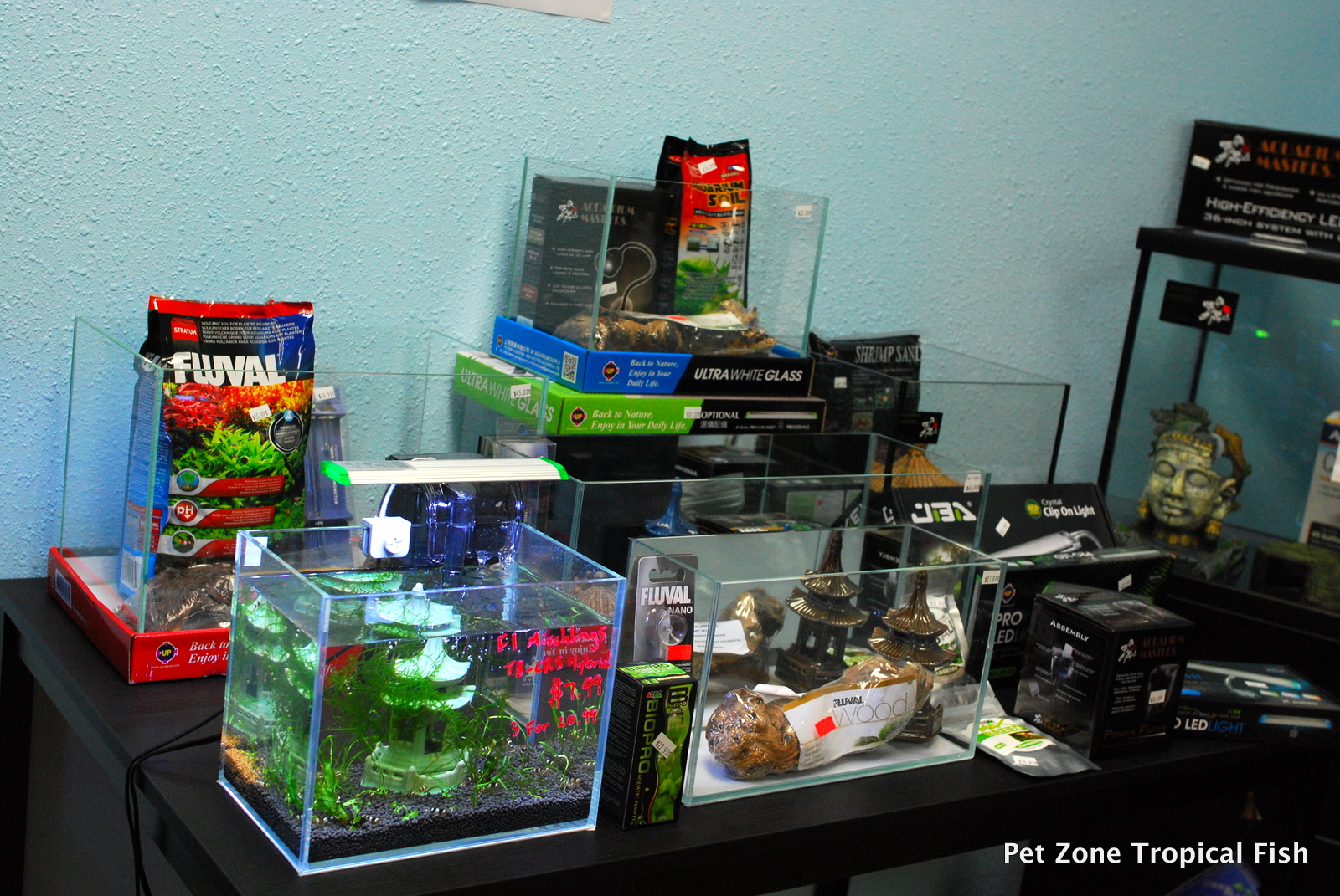 Rimless Nano Tanks & Nano Aquarium supplies!